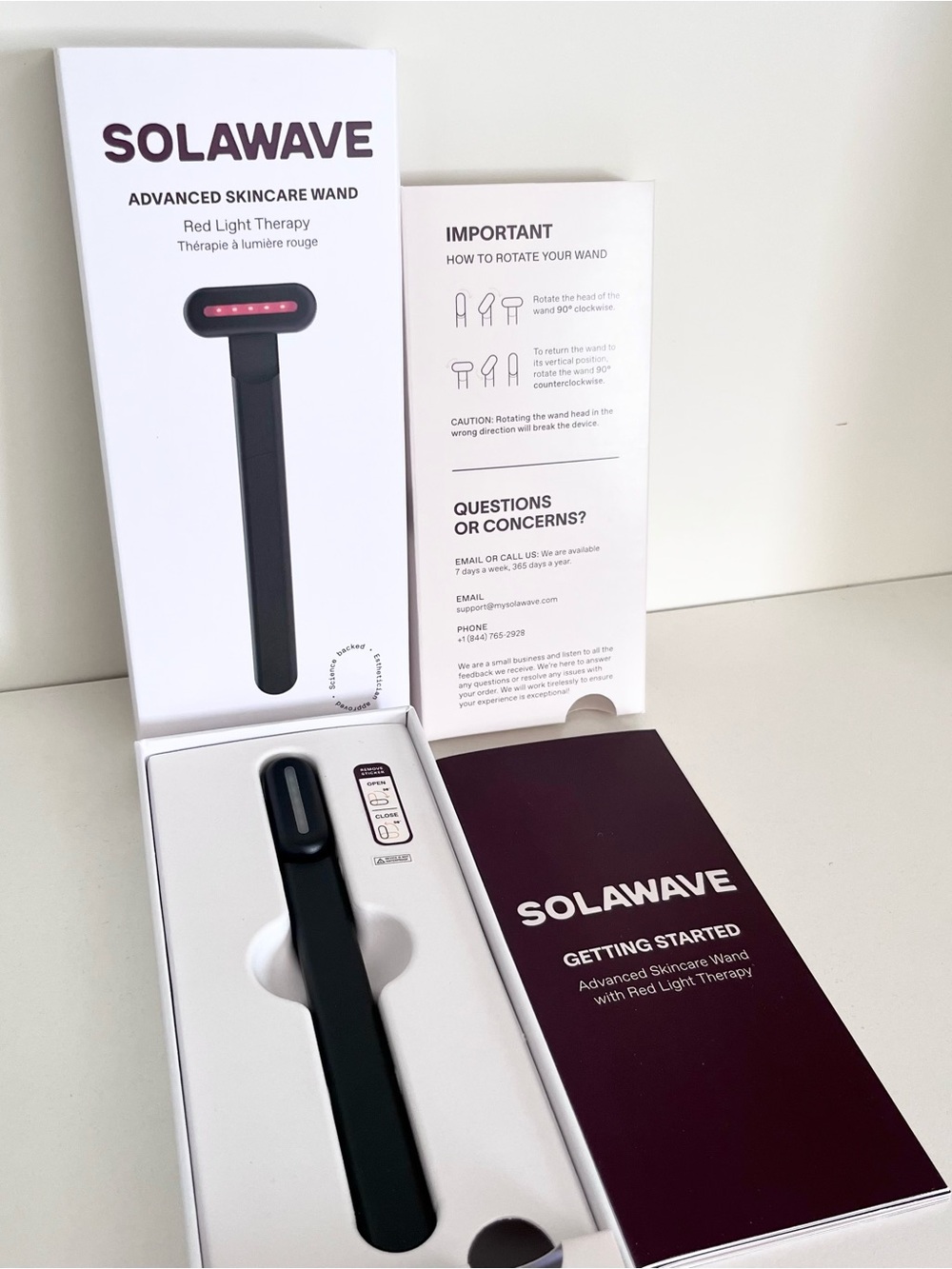 Advanced Skincare Wand matte Black